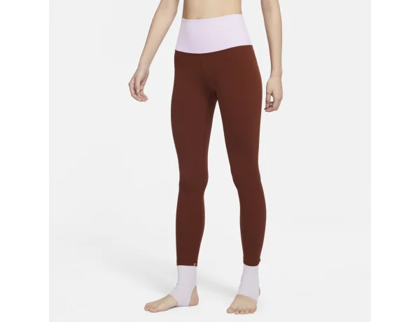 Nike Yoga Dri-FIT Luxe brązowy