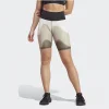 adidas X Marimekko Optime Training Bike Short Tights Beżowy/Biały