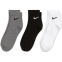 Nike Everyday Lightweight Ankle Szary/Biały/Czarny