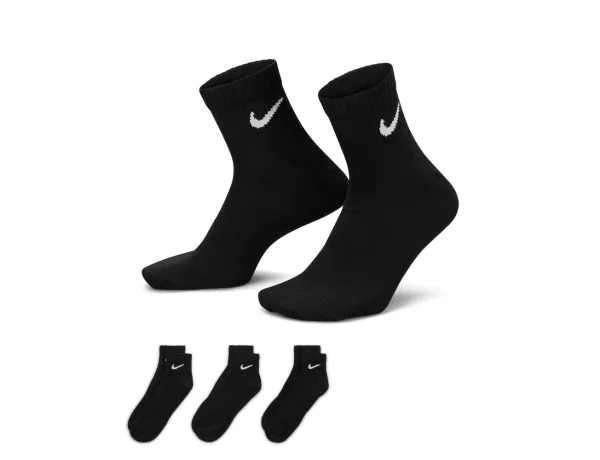 Nike Everyday Lightweight Ankle Czarny