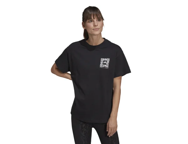 adidas x Karlie Kloss Crop Tee Czarny