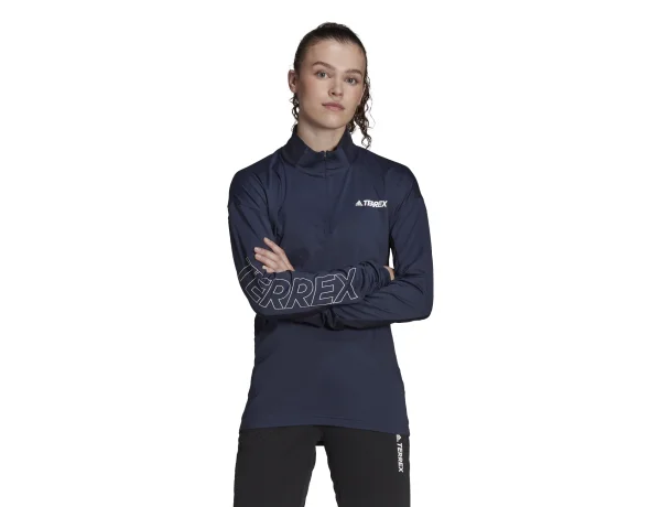 XPERIOR LONGSLEEVE WOMEN Niebieski 