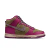 Nike Dunk High Purpurowy/Brąz