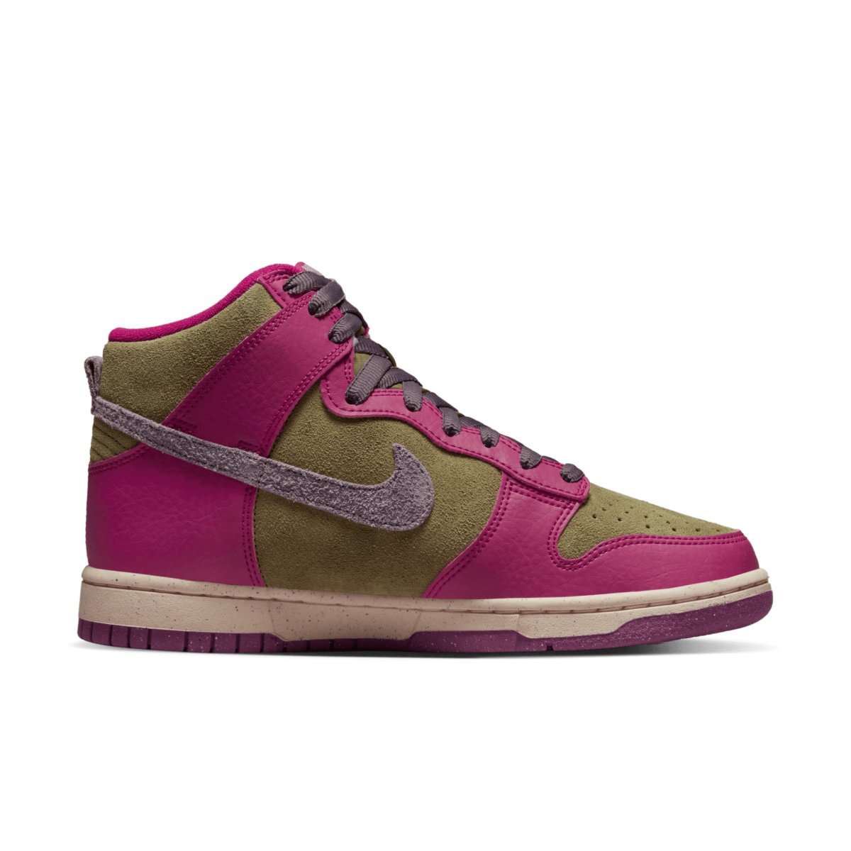 Nike Dunk High Purpurowy/Brąz 36