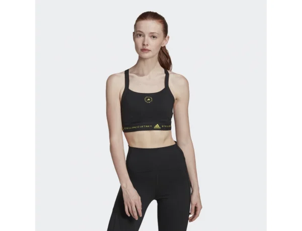 adidas By Stella McCartney Truepurpose Medium Support Bra Czarny