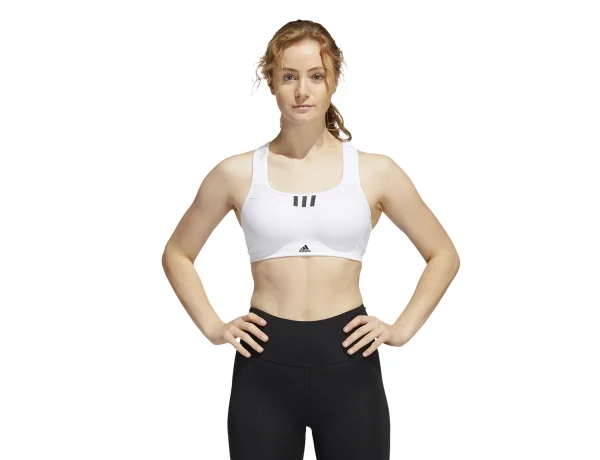 adidas TLRD Impact Training High-Support Bra Biały