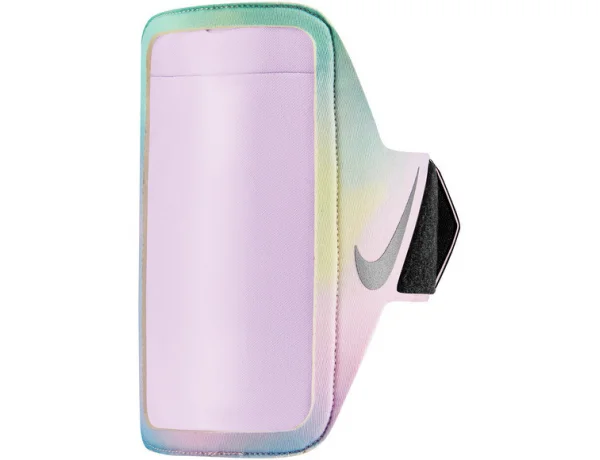Nike Lean Arm Band Różowo - Miętowy